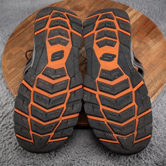 Skechers Men's Slip ins RF Tresmen Norvick Fisherman Sandals Gray Size: 12 - Picture 7 of 10